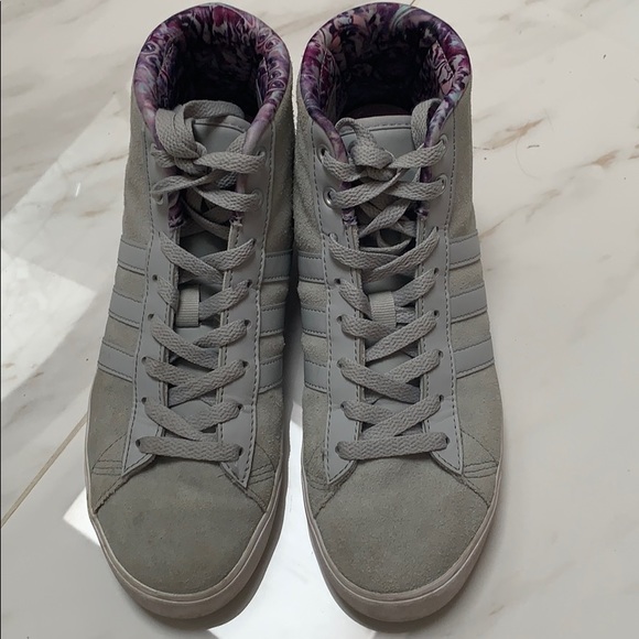 BOGO Adidas suede hi-tops 6.5 - Picture 6 of 9